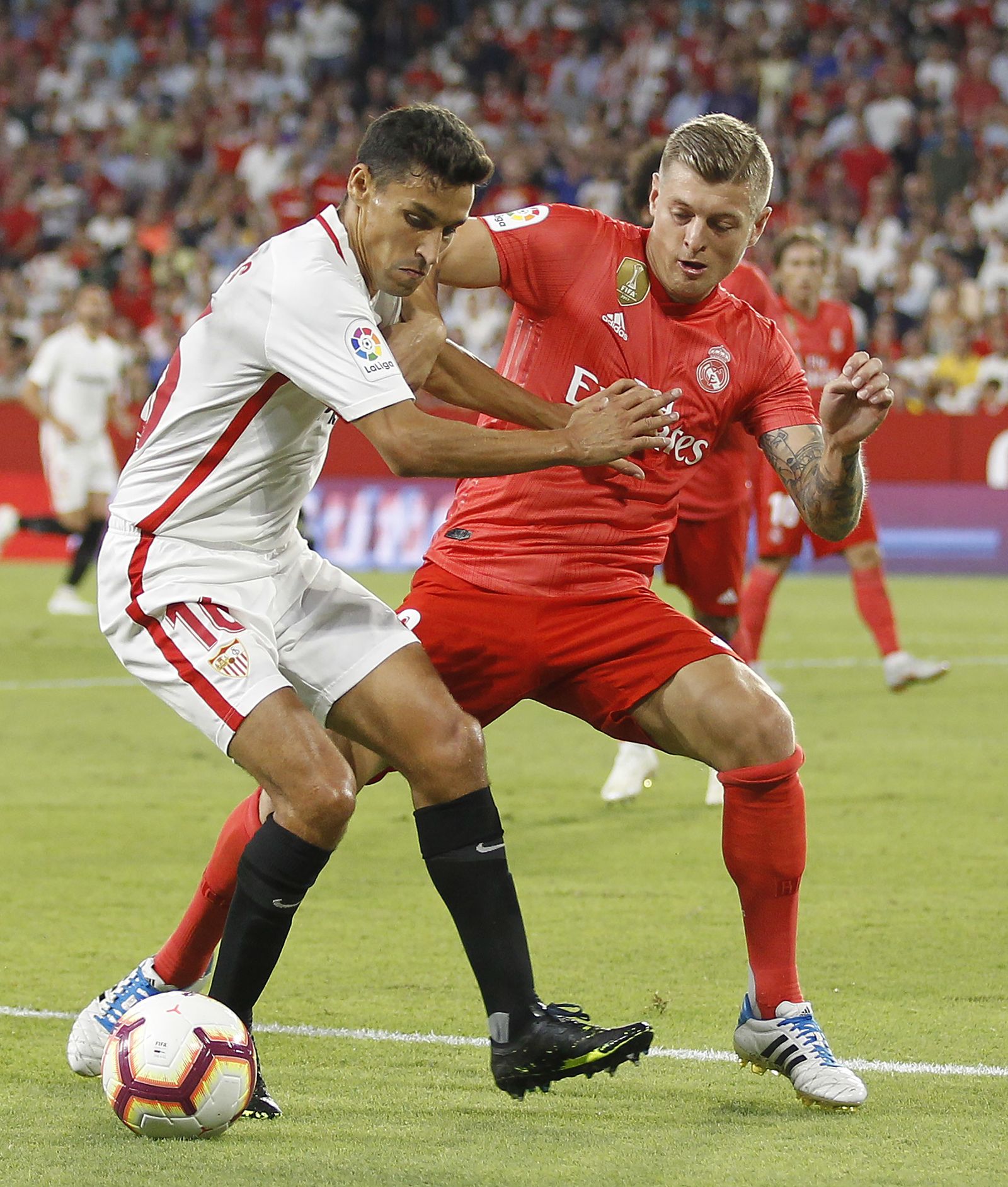 Las imágenes del Sevilla-Real Madrid