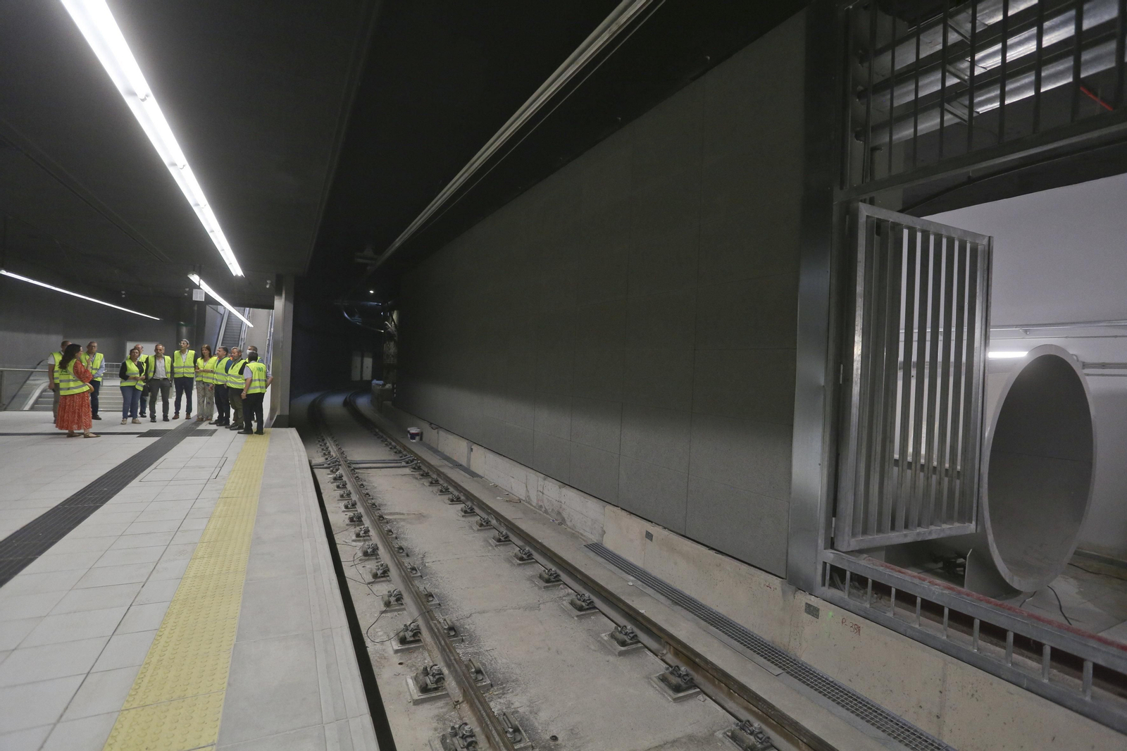 El Metro al Centro de Málaga: fotos de las estaciones Atarazanas y Guadalmedina El Metro al Centro de Málaga: fotos de las estaciones Atarazanas y Guadalmedina