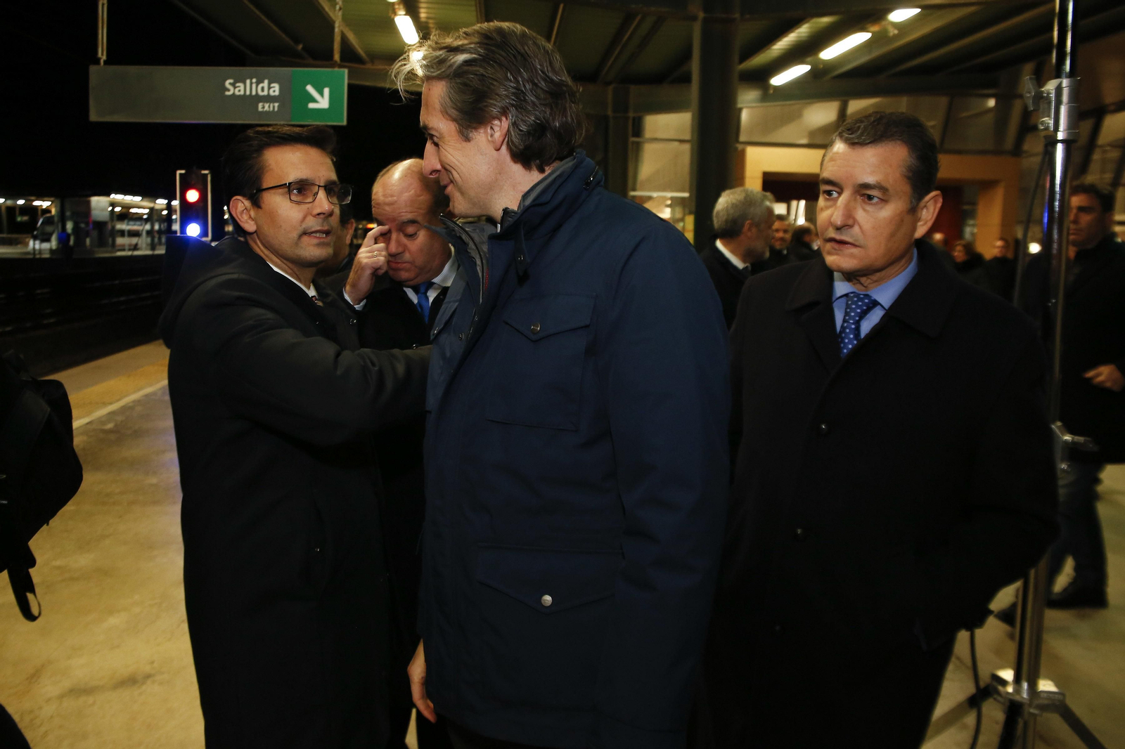 Inauguración en Antequera de las fases de pruebas del AVE