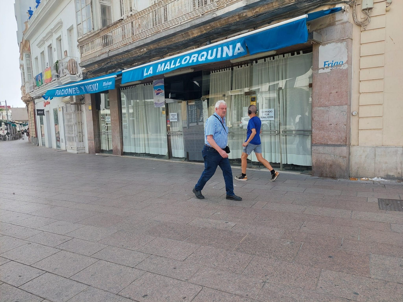 Fachada de La Mallorquina, ubicada en la calle Real.