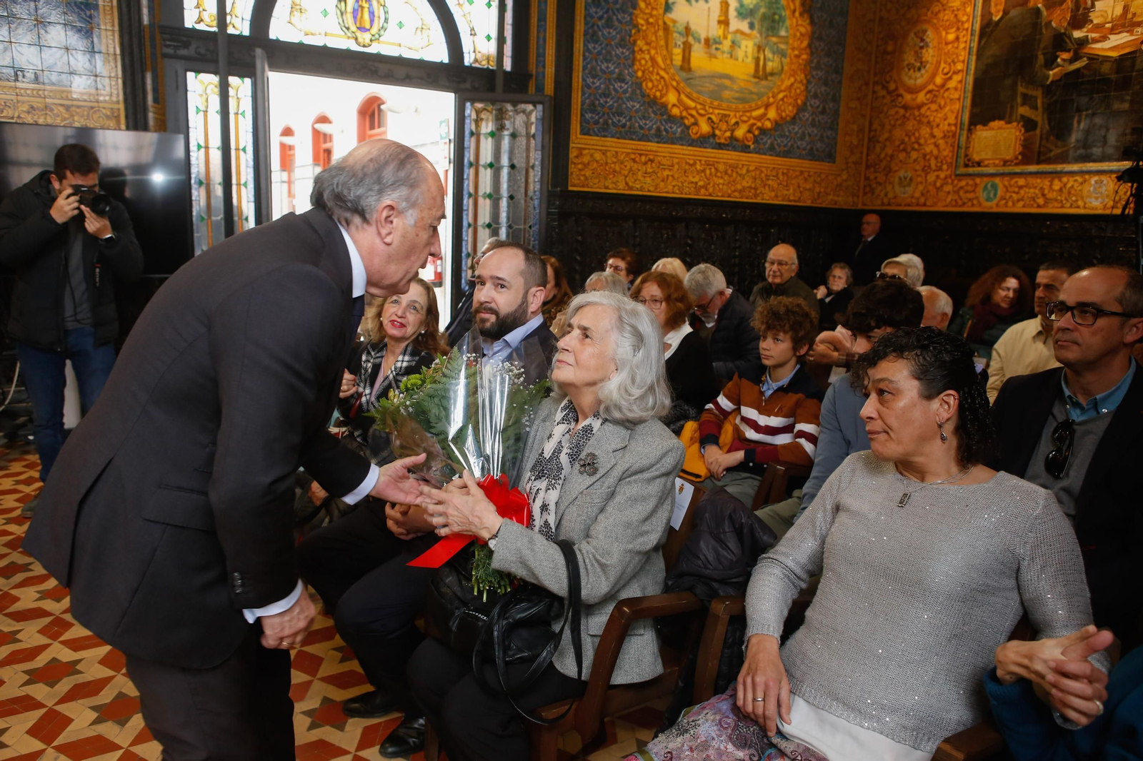 Fotos del homenaje a Alberto Pérez de Vargas en Algeciras