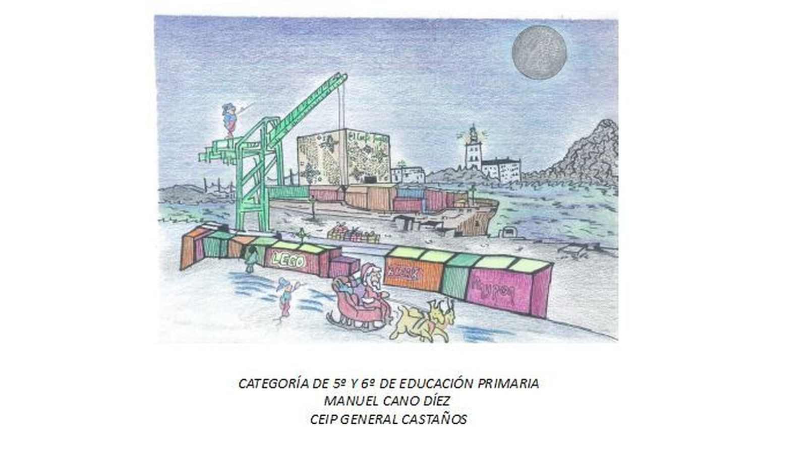 Los ganadores del concurso Dibuja y Pinta la Navidad de Algeciras