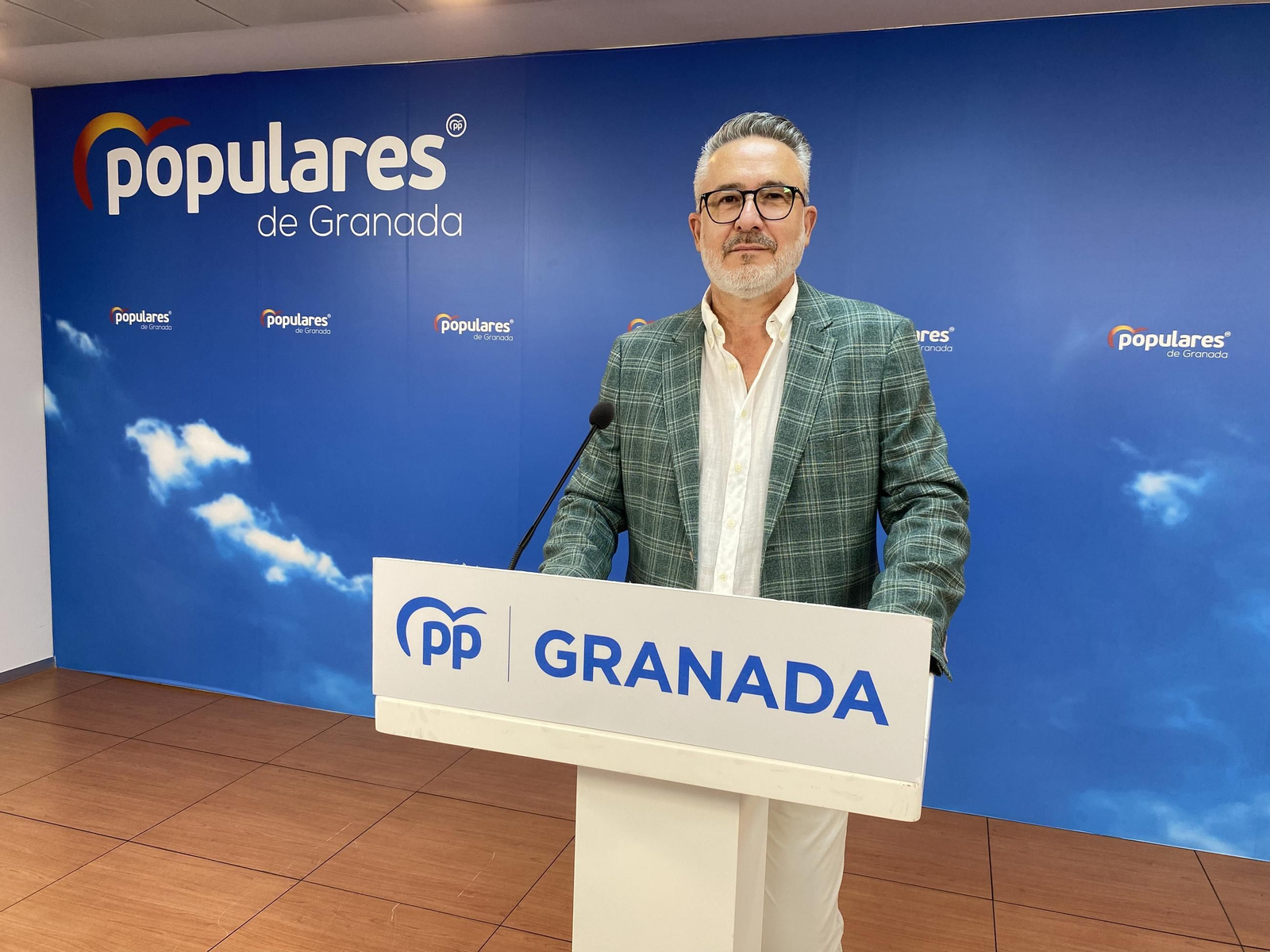 El portavoz del PP de Atarfe, Antonio Díaz.