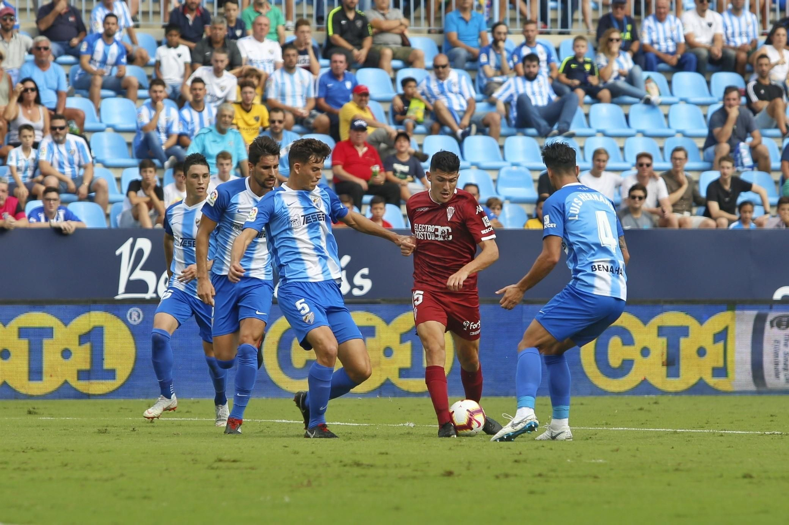 El Málaga CF-Córdoba CF, en imágenes