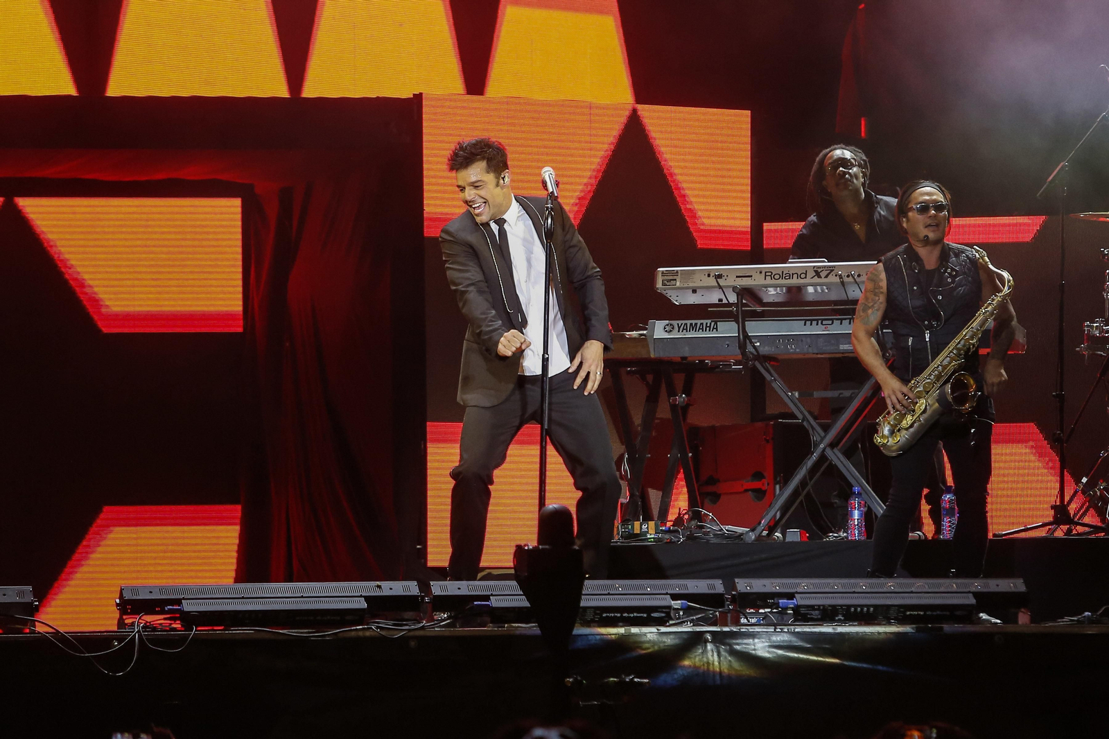 Las imágenes del concierto de Ricky Martin