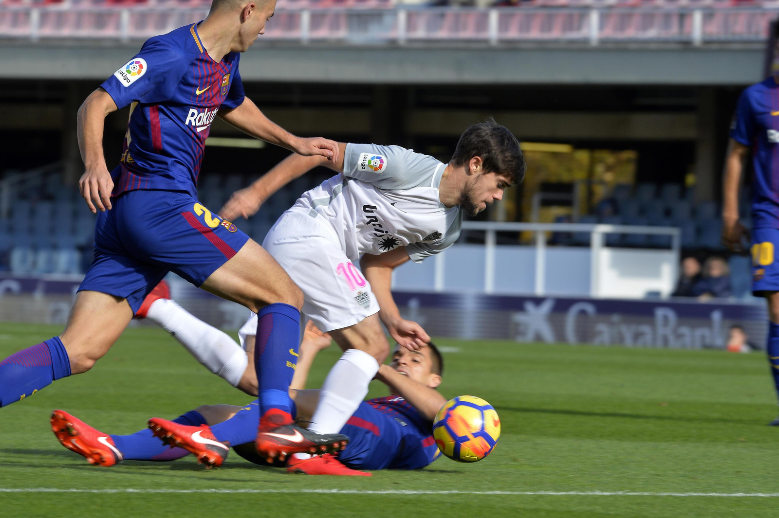 Las imágenes del Barcelona B- UD Almería