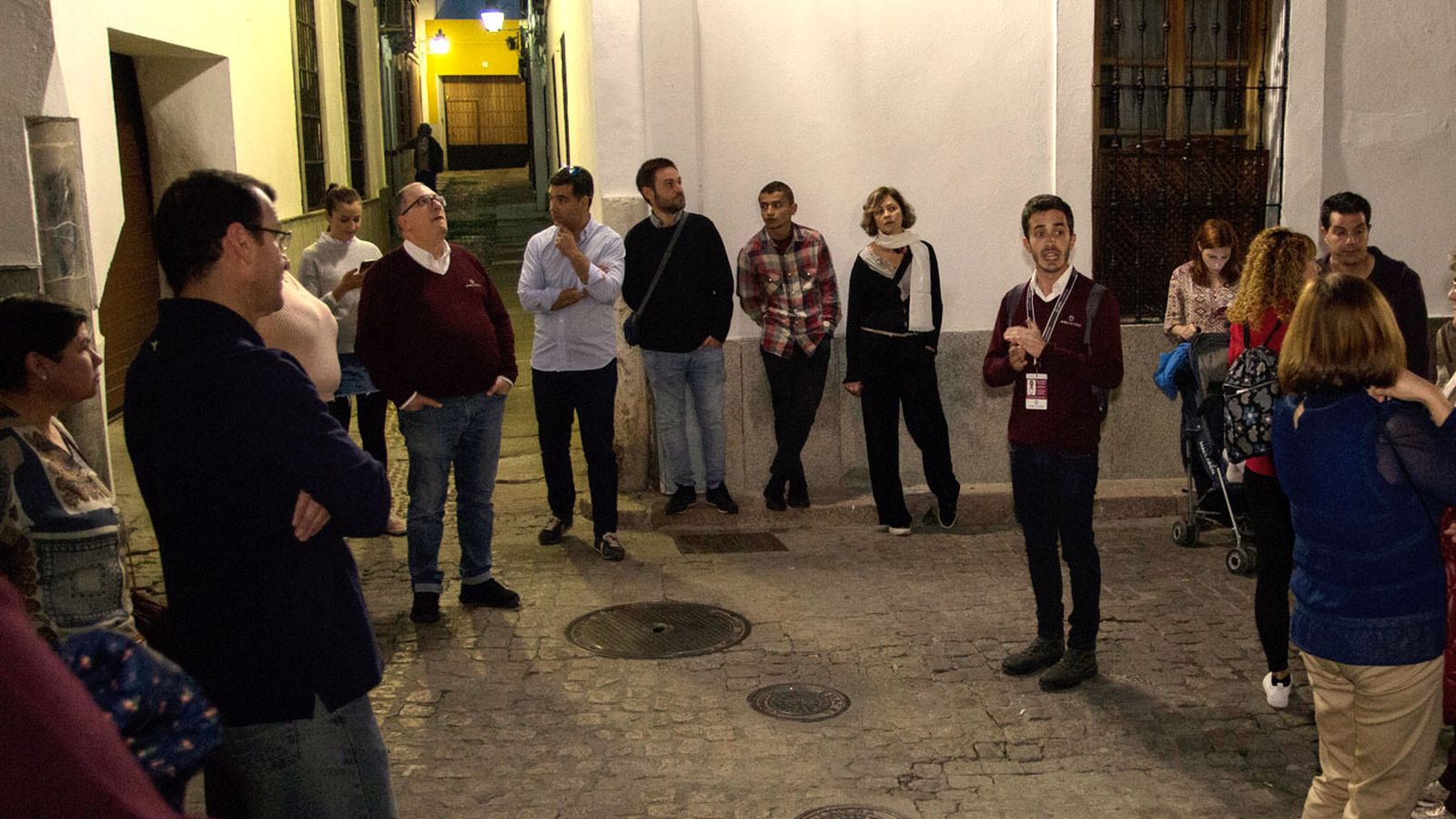 Una de las visitas nocturnas.