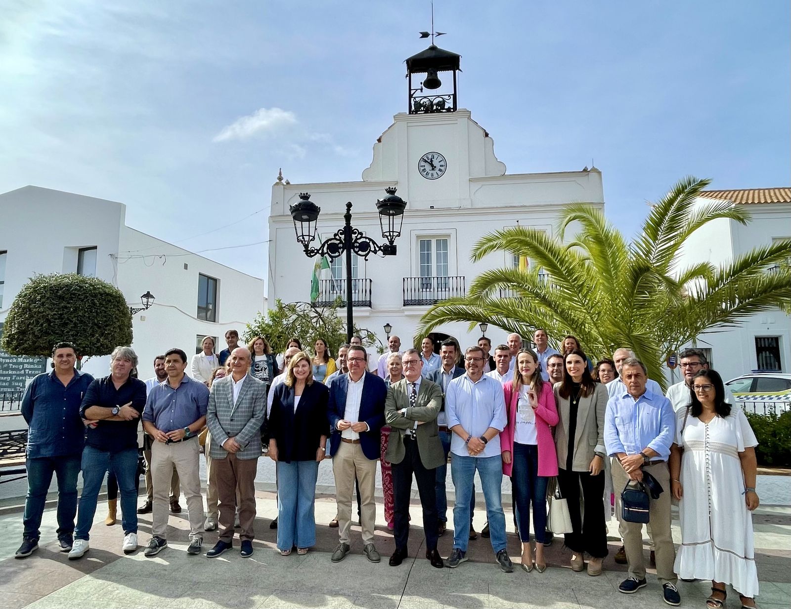 Reunión comarcal con miembros del PP judicial de Ayamonte.