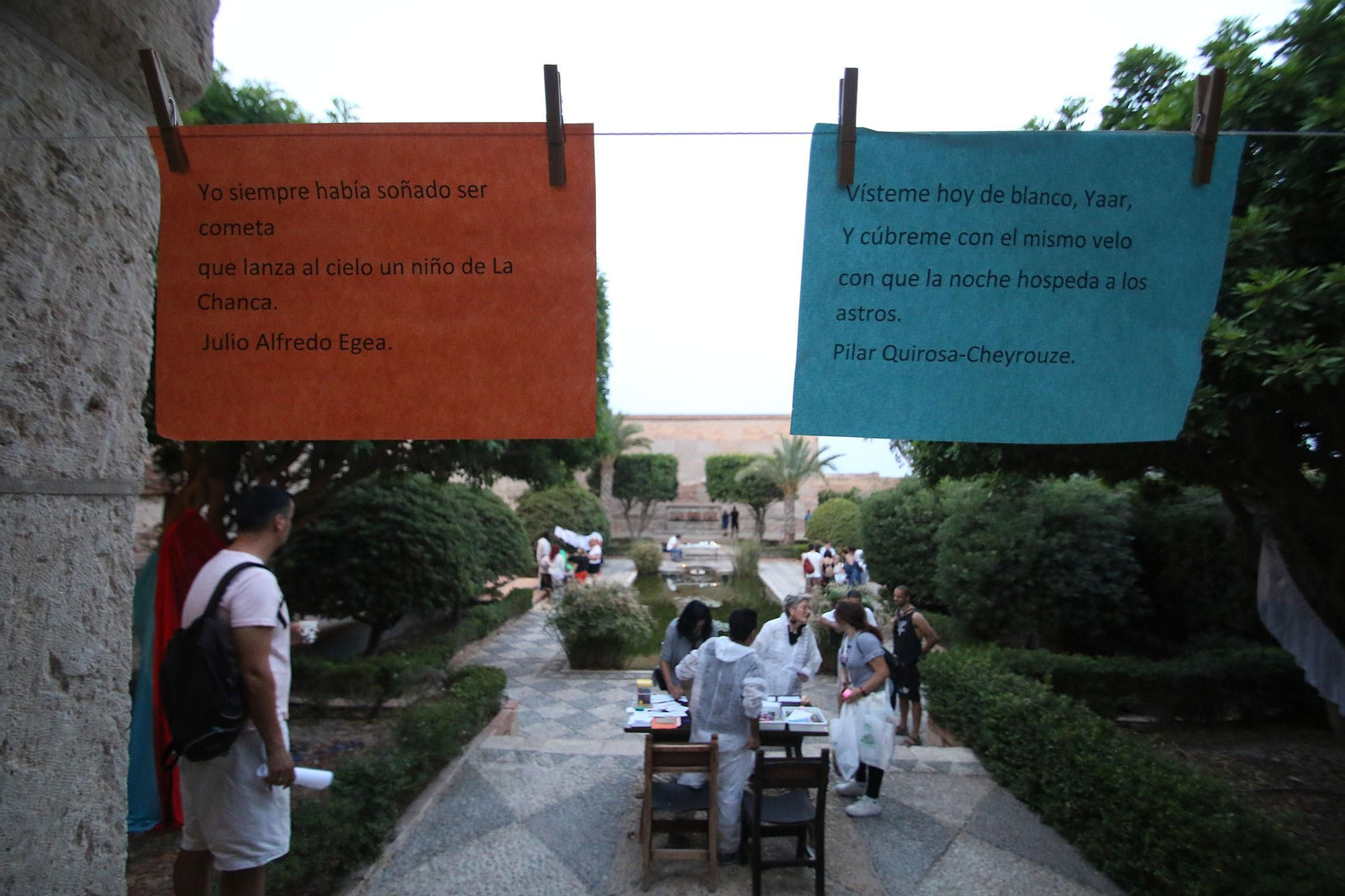 Las imágenes del 'Amanecer en la Alcazaba'