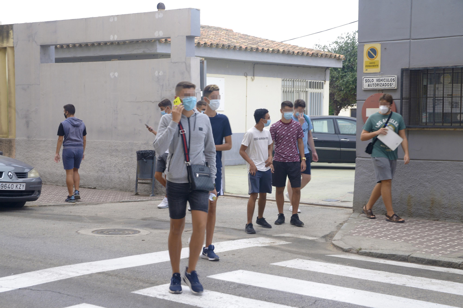 Fotos del primer día de instituto en La Línea