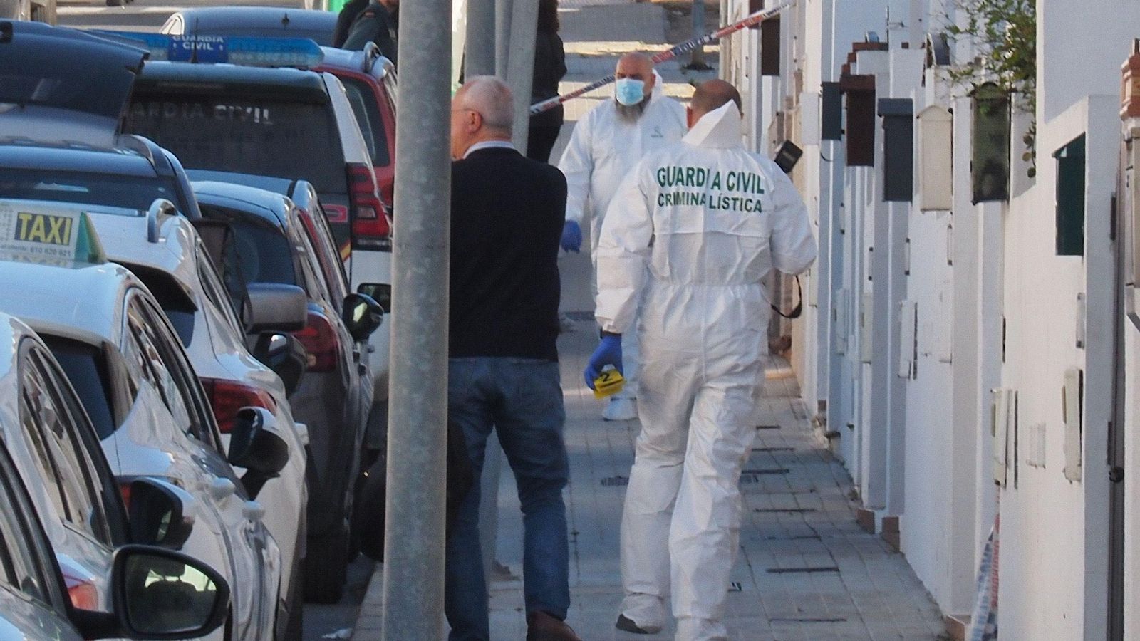 Investigaciones del asesinado de una mujer de 55 años en Cartaya a manos de su ex pareja. 