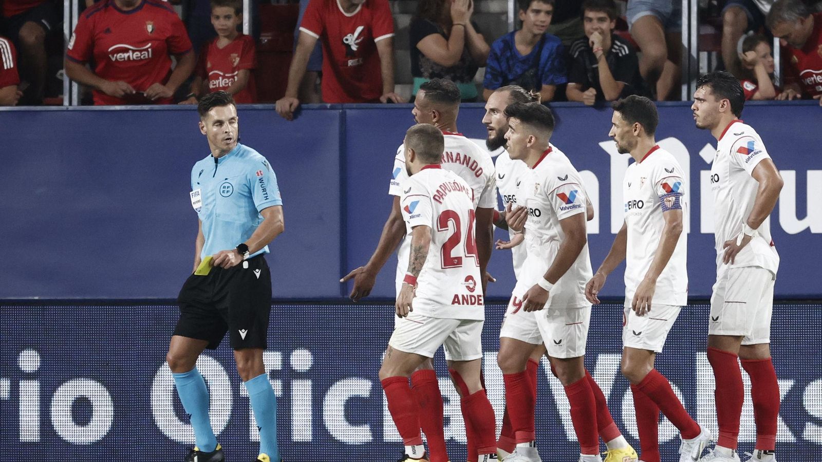 Las fotos del Osasuna-Sevilla de Liga