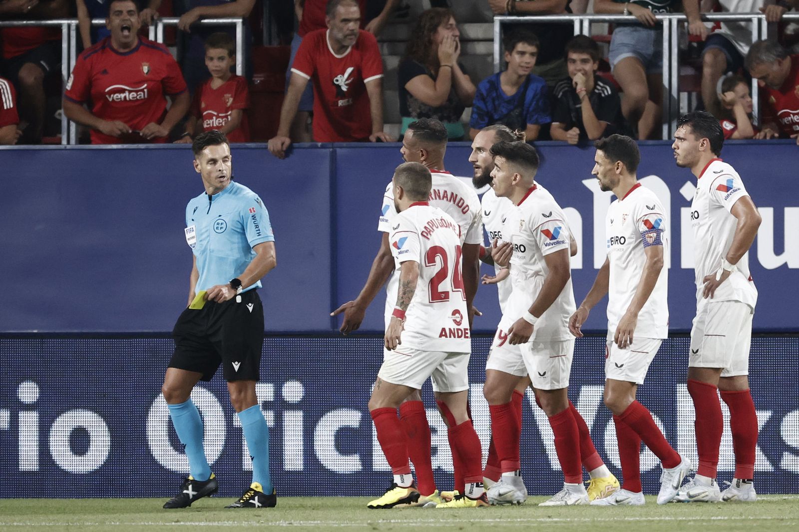 Las fotos del Osasuna-Sevilla de Liga