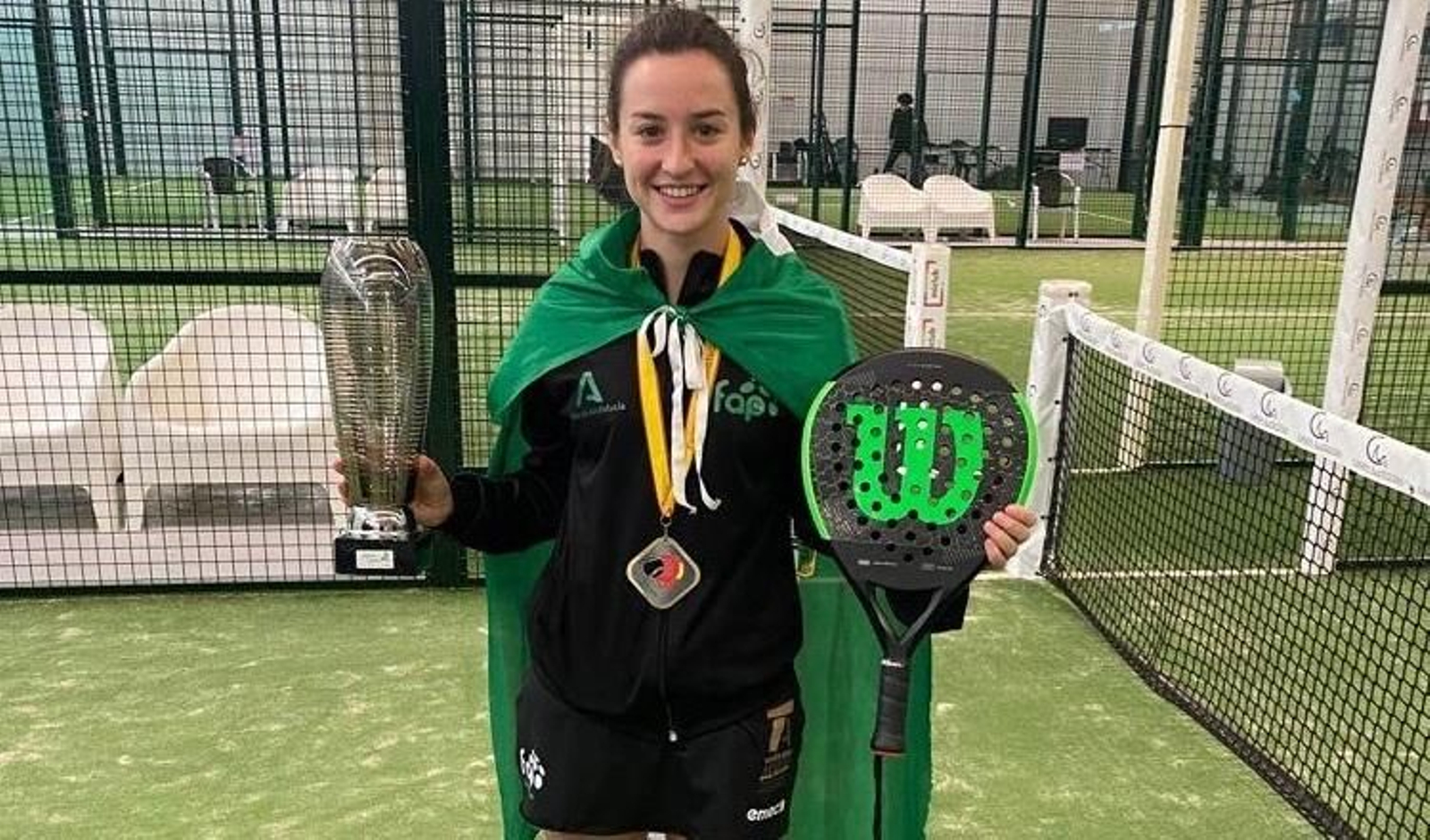 La jerezana Lucía Pérez, subcampeona de España con Andalucía.