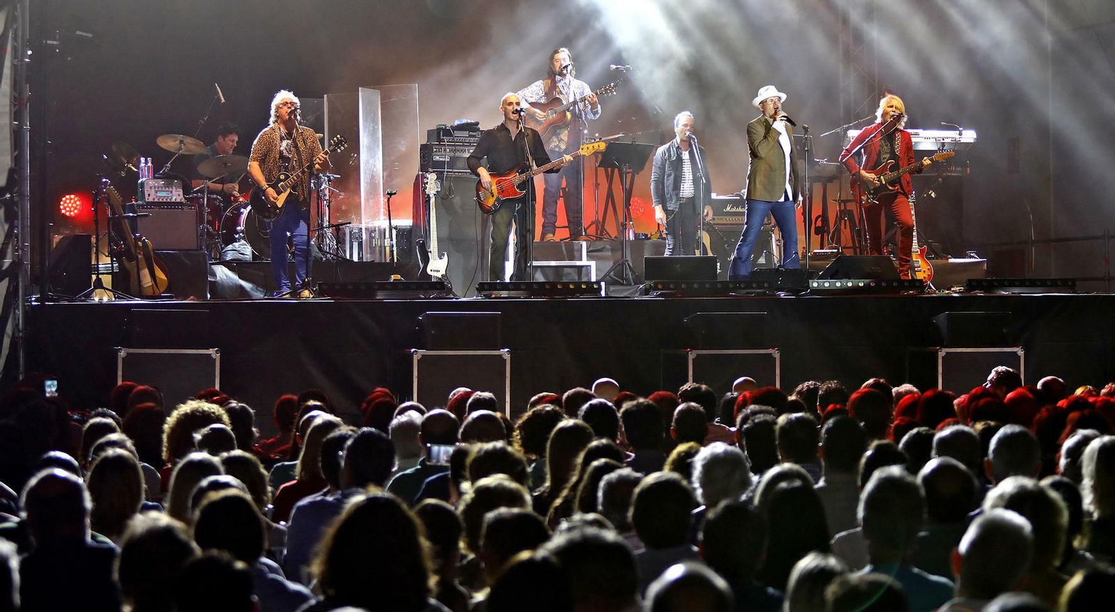 Un instante del concierto de Alan Parsons Live Project.