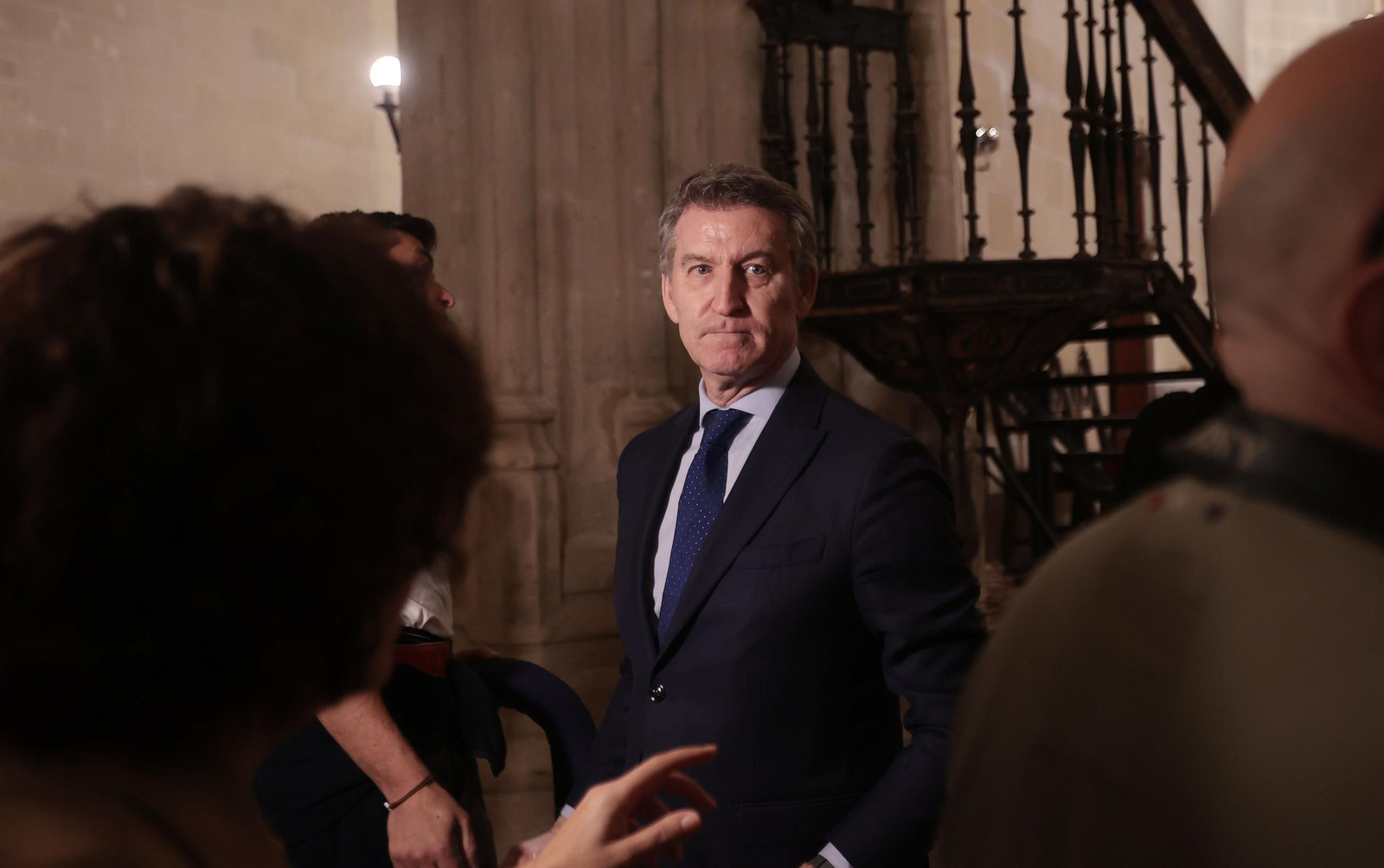 Feijóo de visita en Jerez