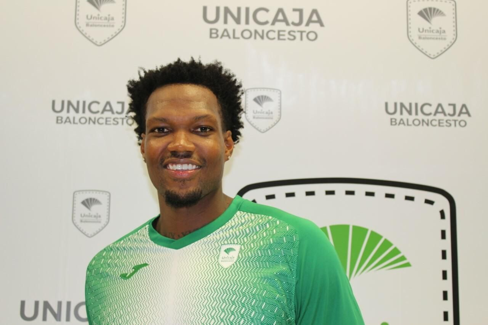 Thompson, durante su presentación con el Unicaja.
