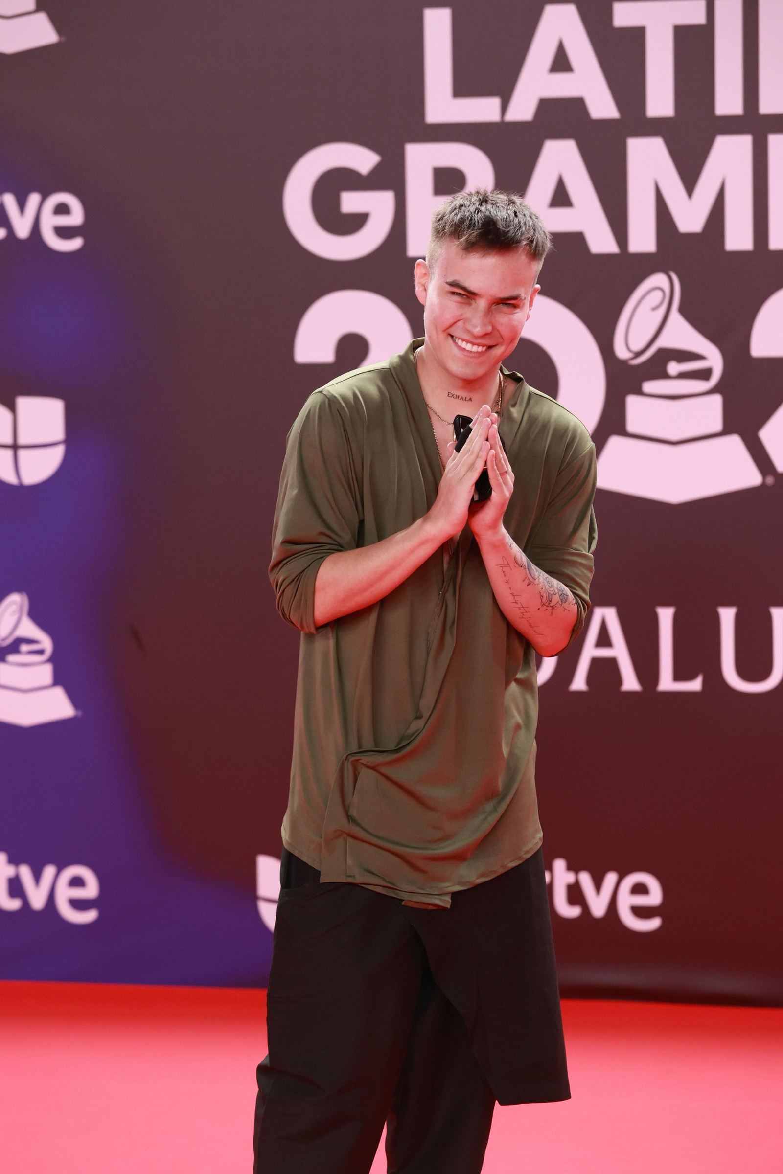 La alfombra roja de la gala de los Grammy Latinos 2023 en Sevilla, en imágenes