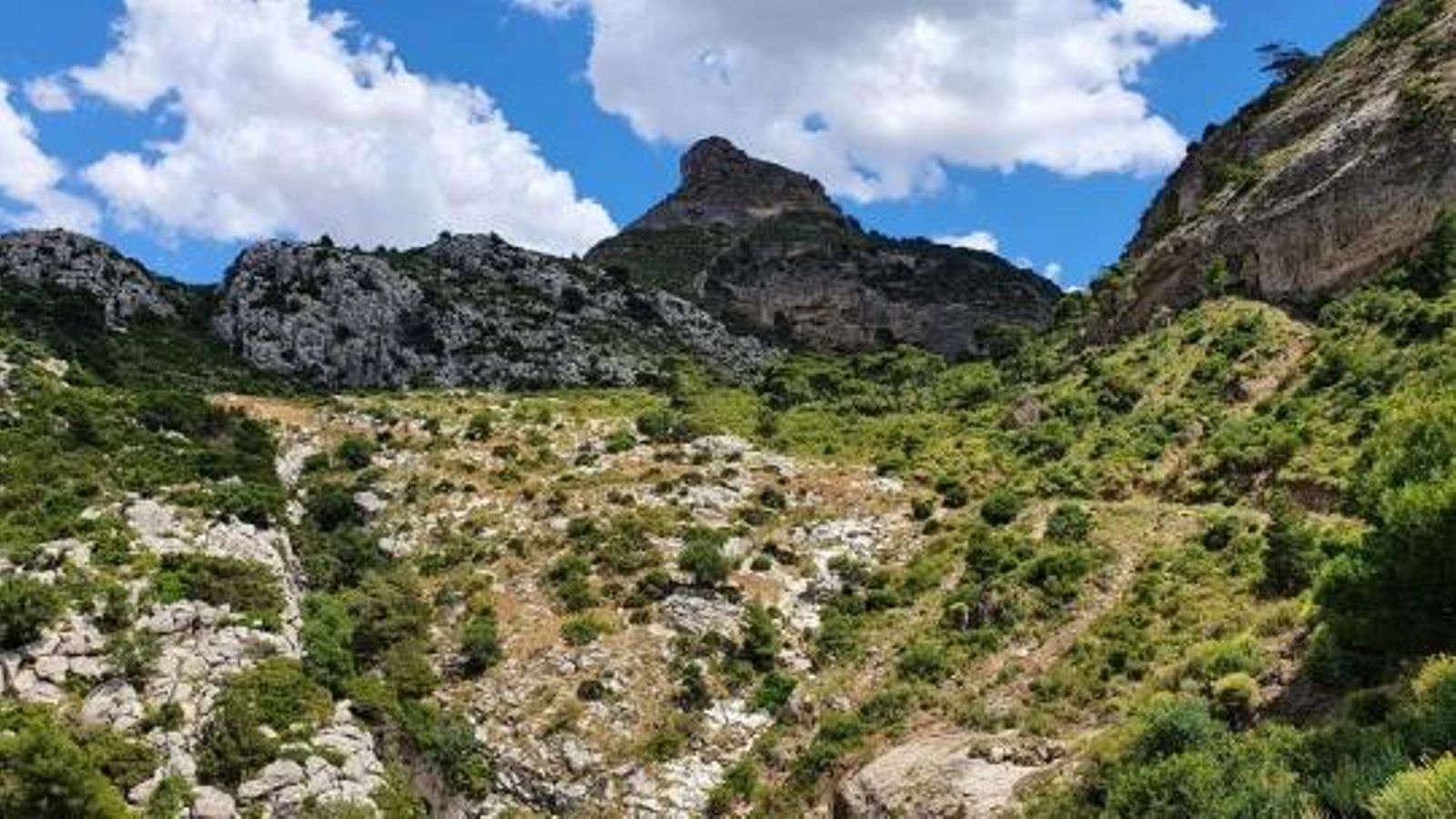 El pico del Convento, en la Sierra de Almorchón.