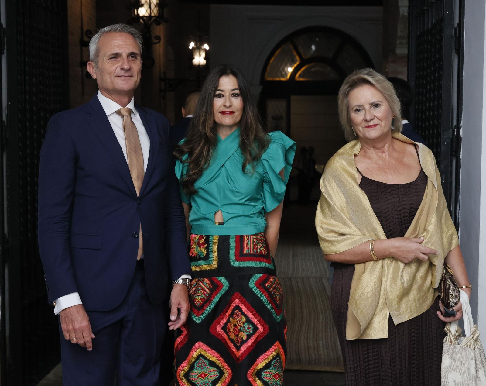 Antonio Muñoz celebra su boda en el Palacio de la Motilla