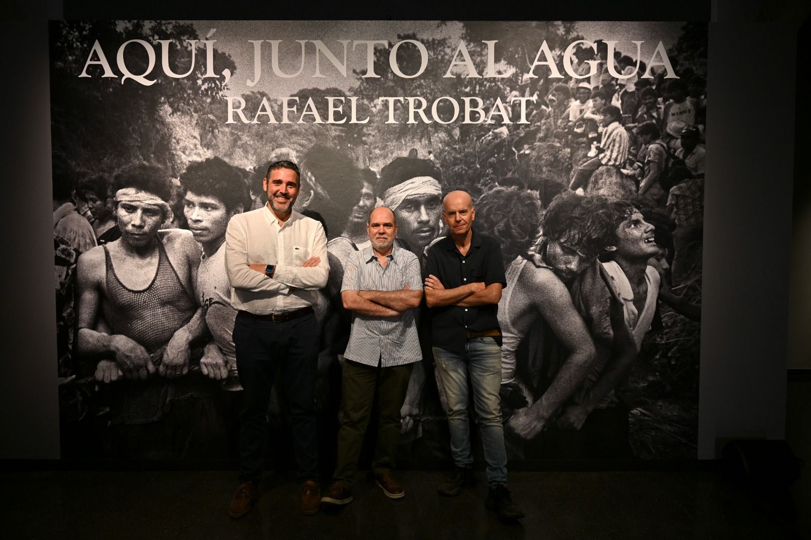 Juan José Alonso, Rafael Trobat y Juan María Rodríguez.