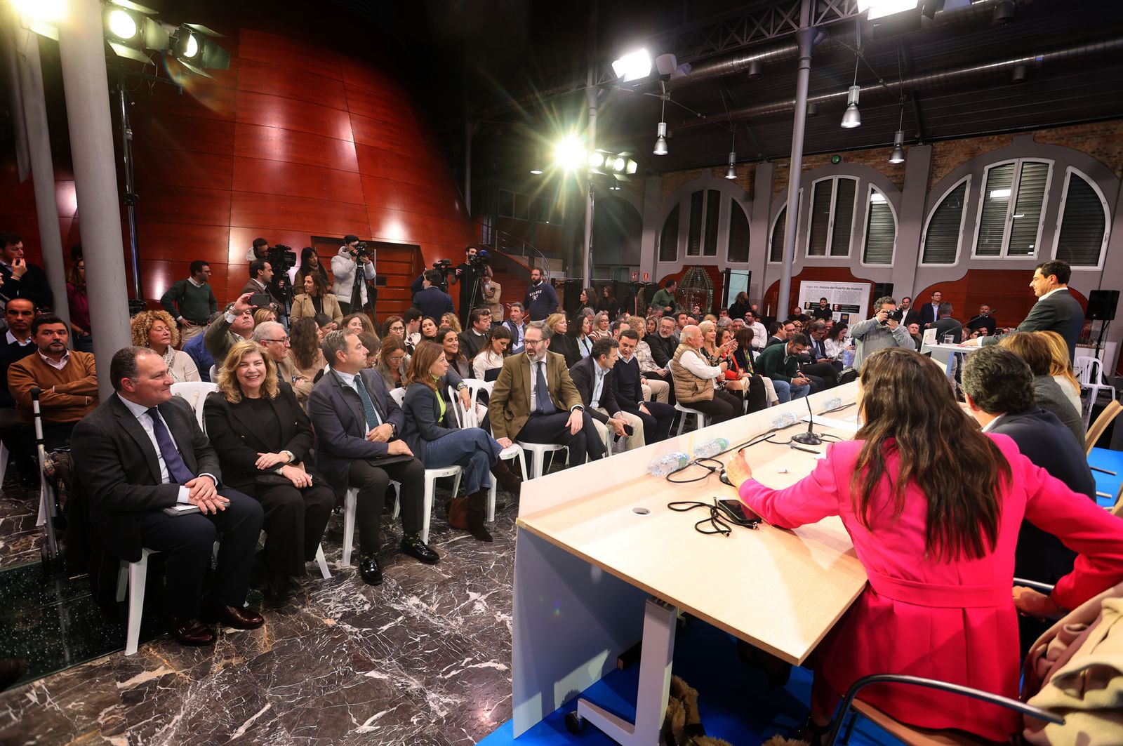 Imágenes de la Junta Directiva del PP celebrada en Huelva