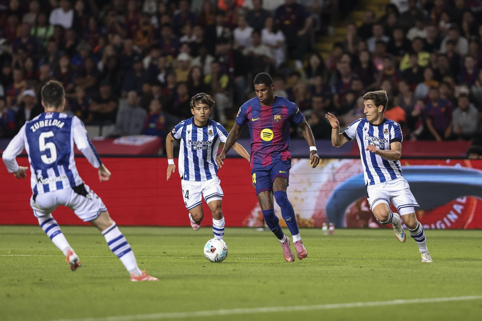 Las imágenes del Barcelona-Real Sociedad