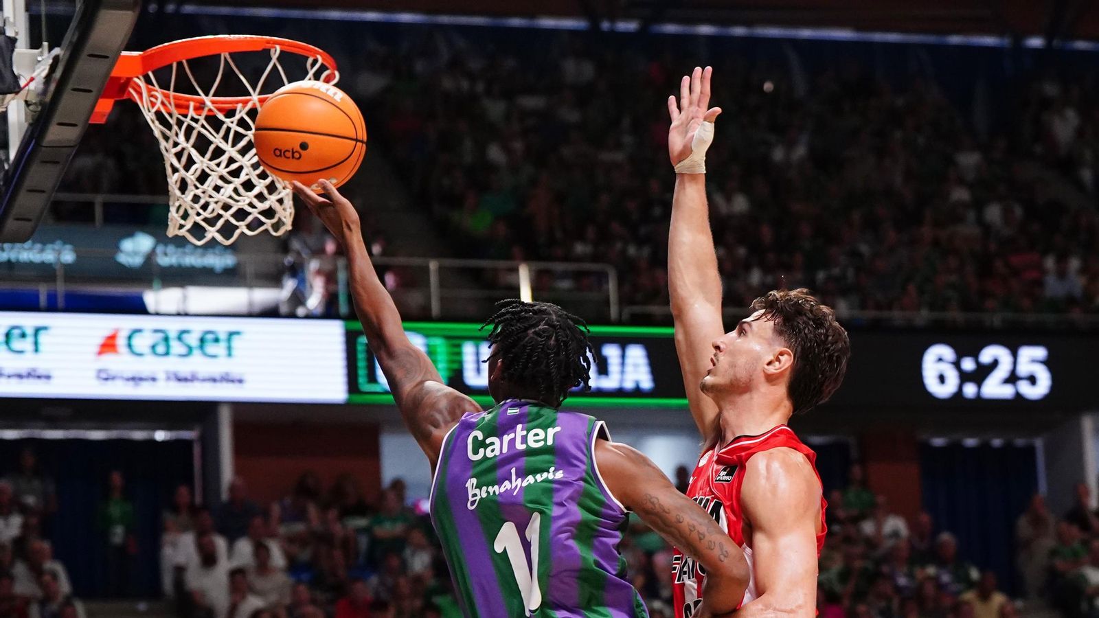 El Unicaja-Girona, en fotos