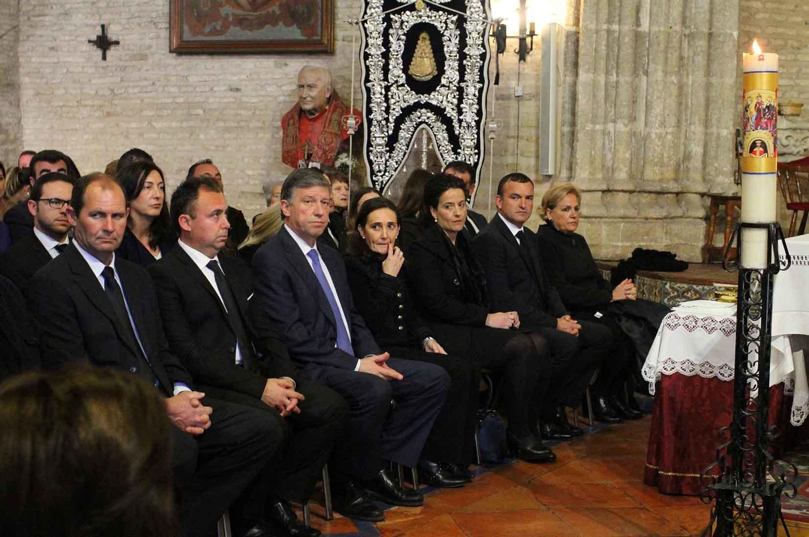 Imágenes del funeral de Pilar Pulgar