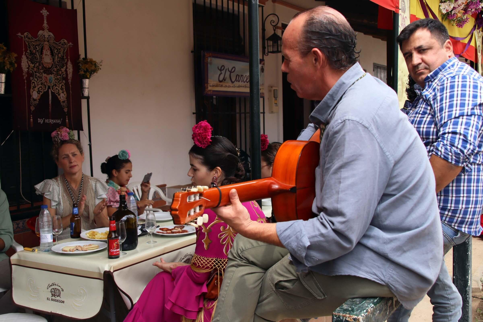 Así se vive la romería en las casas de la aldea