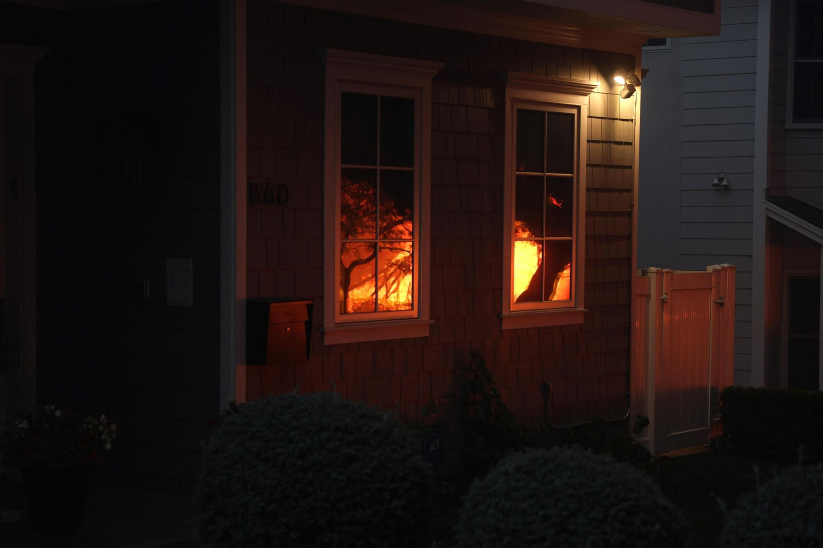 Las impactantes imágenes de los incendios de California