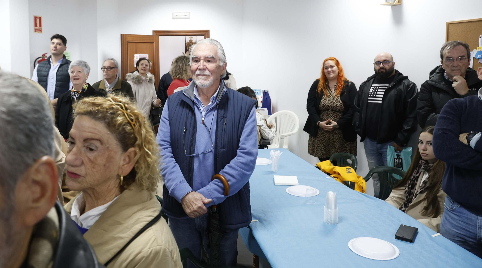 Las fotos de la entrega de la medalla de oro de la Asociación Fuerte de Santa Bárbara al padre José Villén