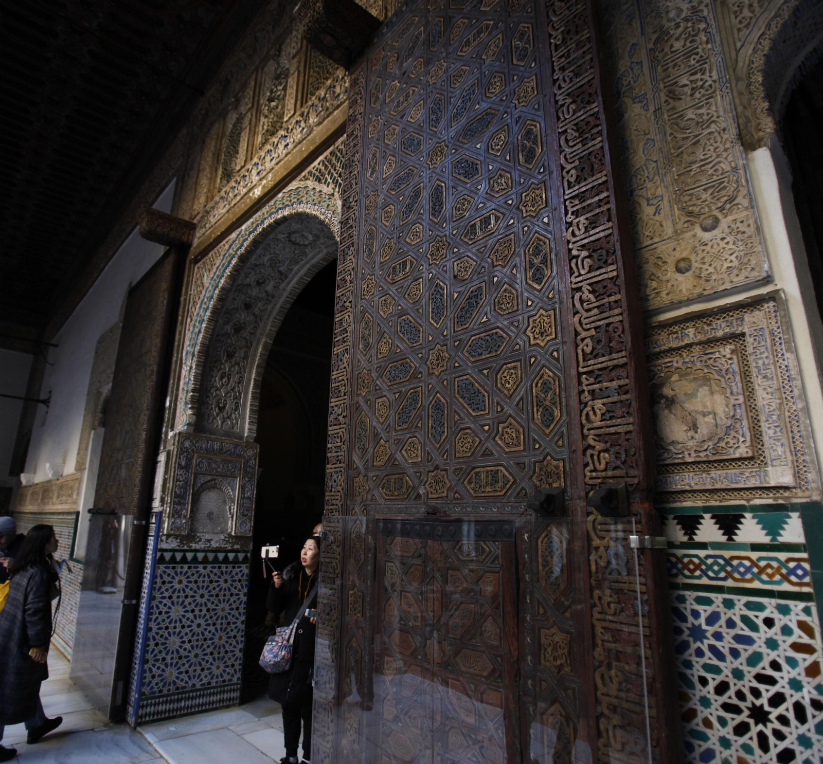 Restauración de las puertas del Patio de las Doncellas en el Alcázar