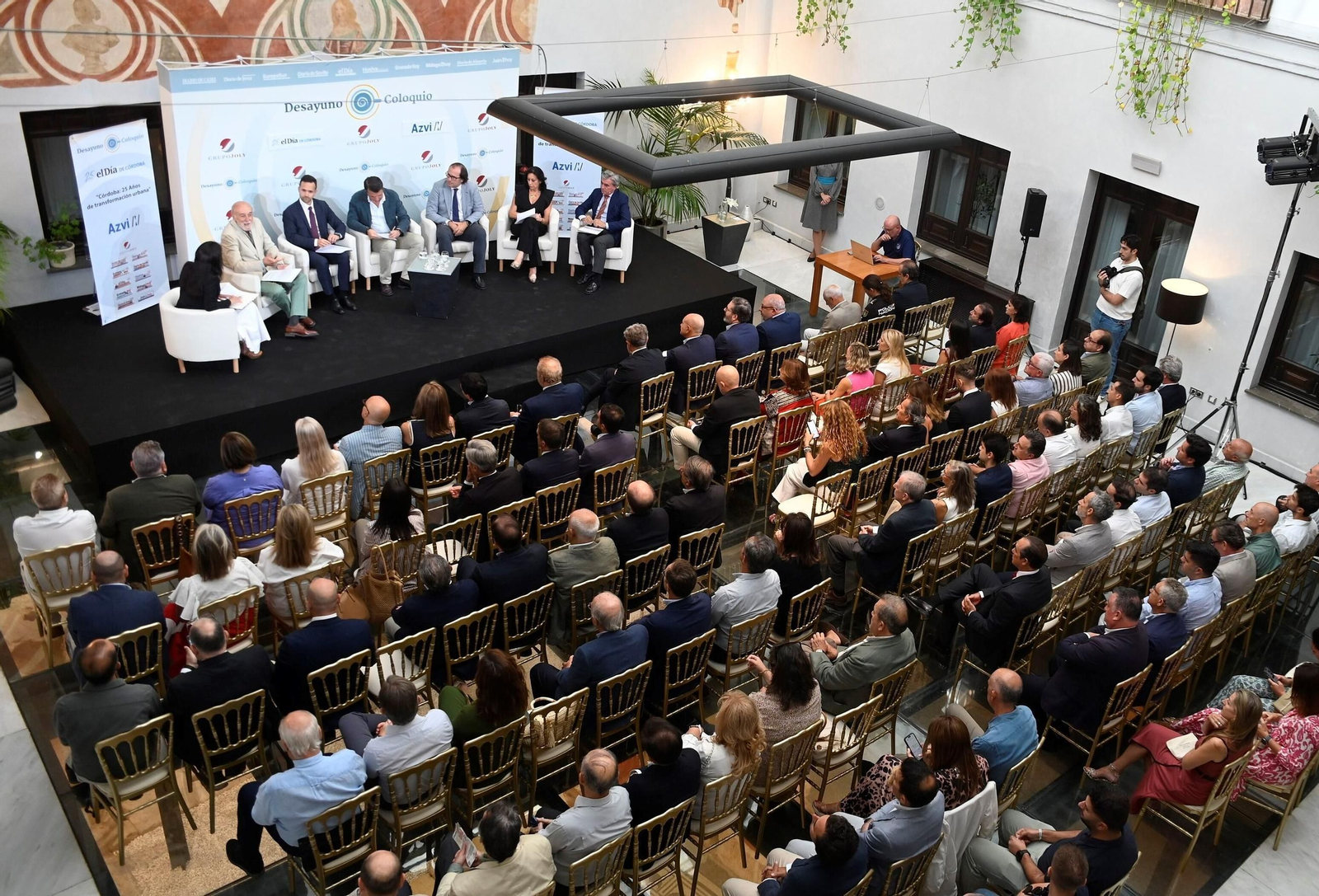 Las imágenes del desayuno-coloquio de 'El Día' sobre el desarrollo urbanístico de Códoba