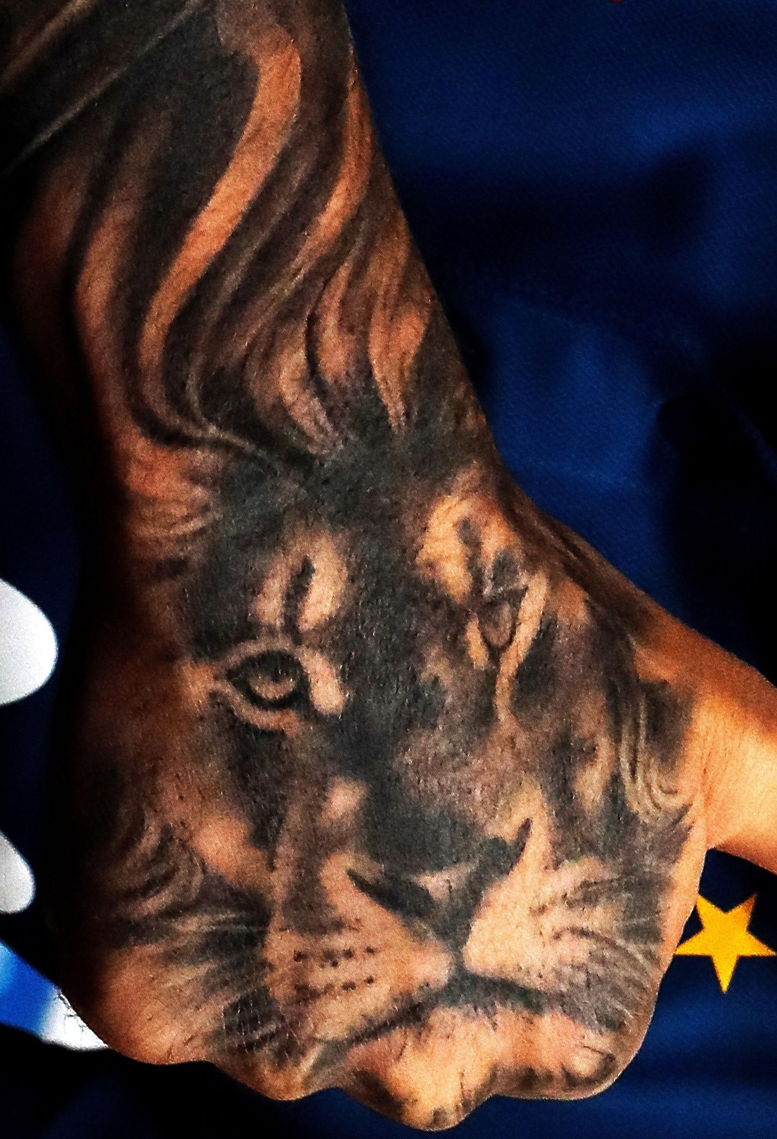 Iago Aspas, todo un león para España