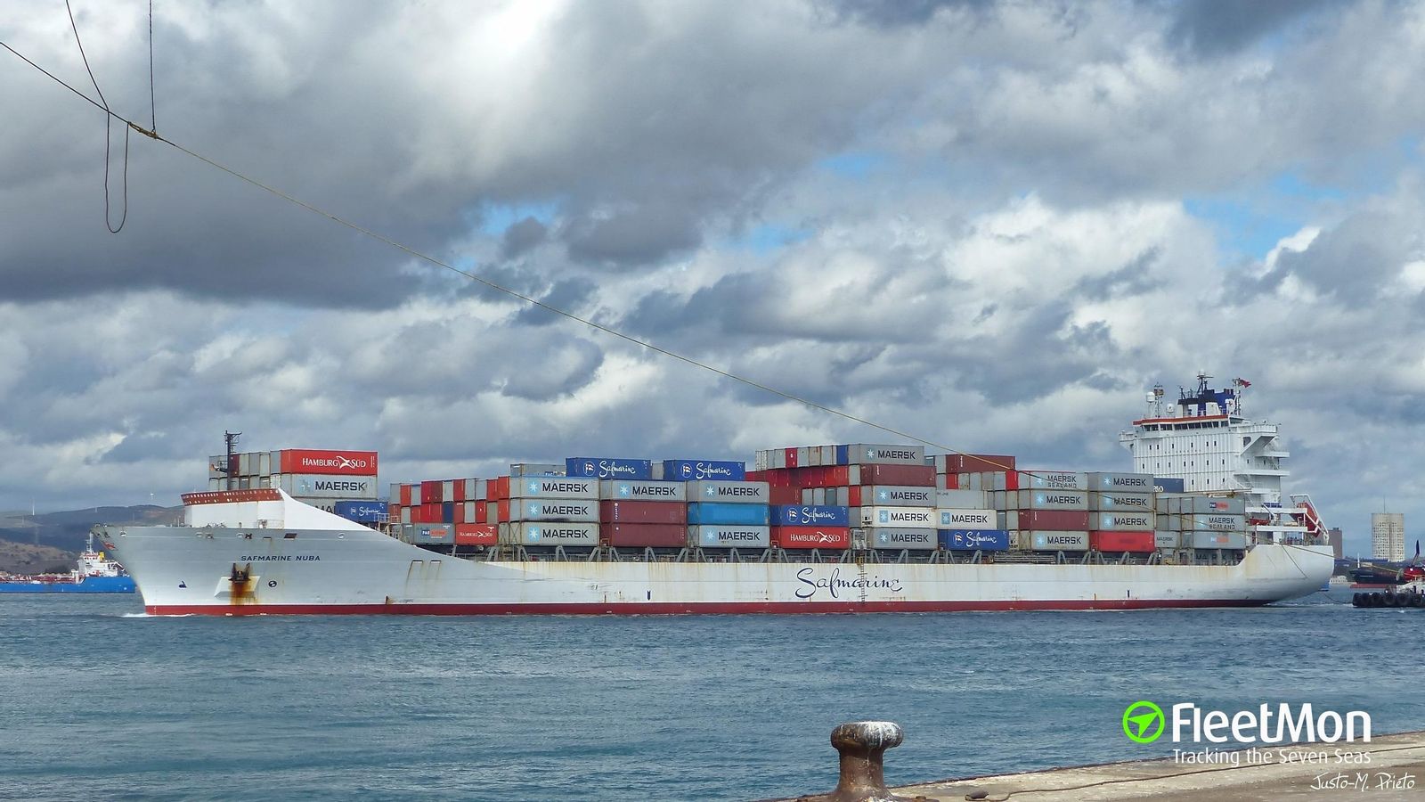 La llegada del 'Safmarine Nuba' al Puerto de Huelva deberá esperar.