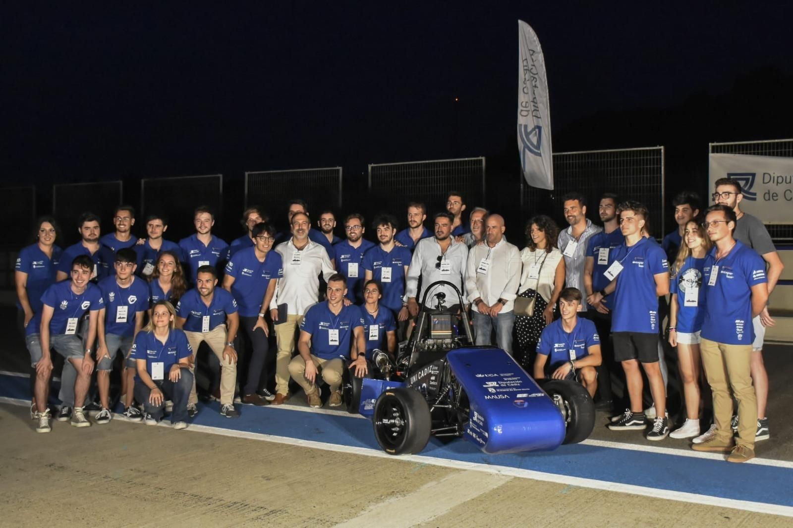Presentación del Fórmula Gades en el Circuito de Jerez.