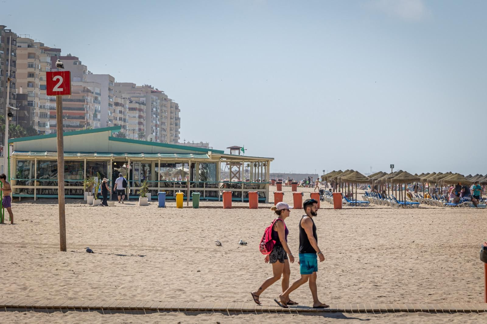 Imagen de archivo de la playa Victoria.