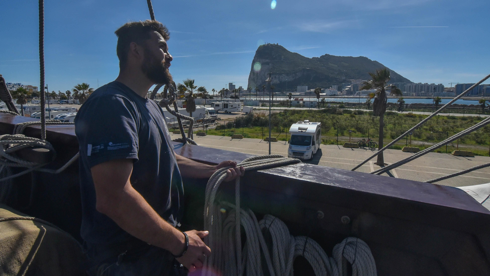 Las fotos del Galeón Andalucía en el Puerto de la Alcaidesa