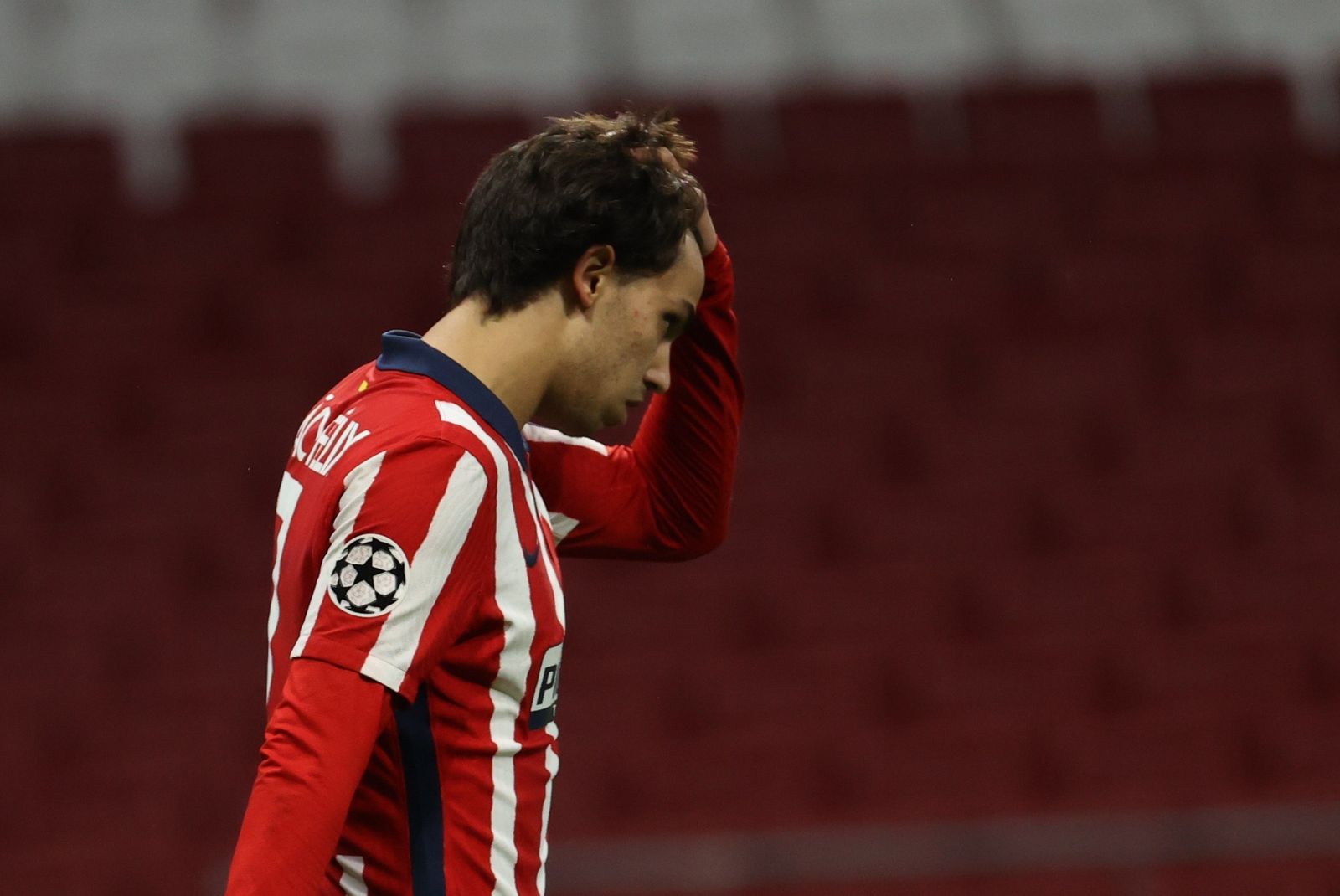 Joao Félix durante un partido