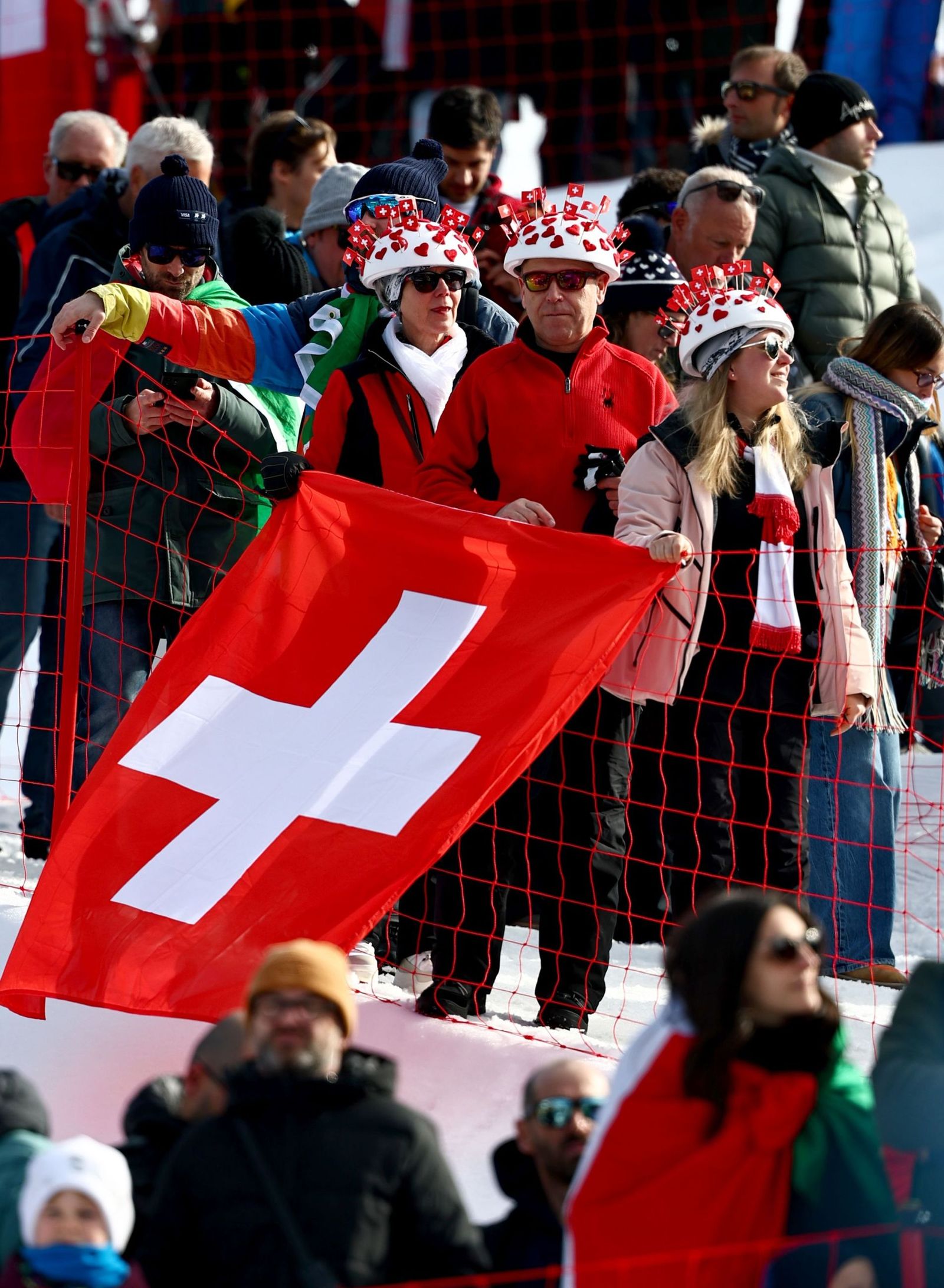 Las espectaculares fotos del descenso masculino en los Juegos Olímpicos de invierno