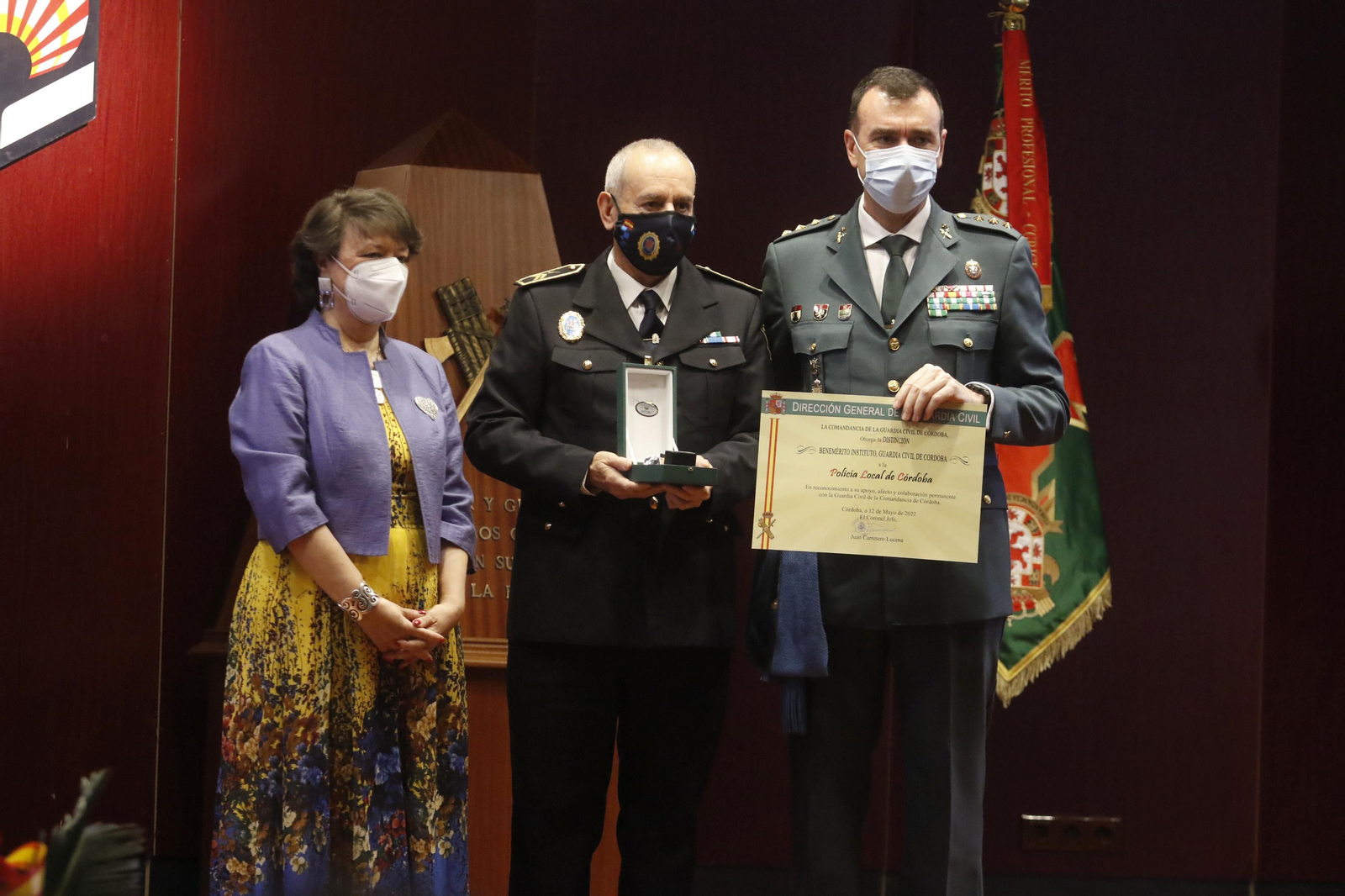 La celebración en Córdoba del 178 aniversario de la Guardia Civil, en imágenes.