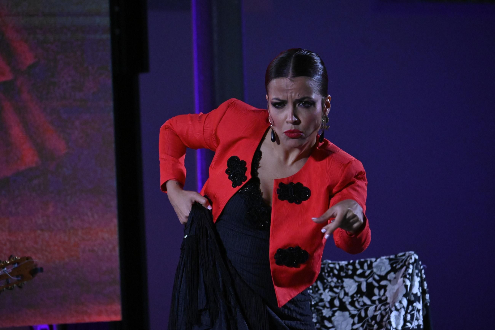 Imágenes del espectáculo de la bailaora María Canea en Huelva