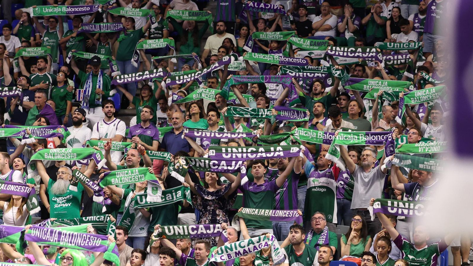 Las fotos del Unicaja-Barcelona, primer partido del play off de la Liga Endesa
