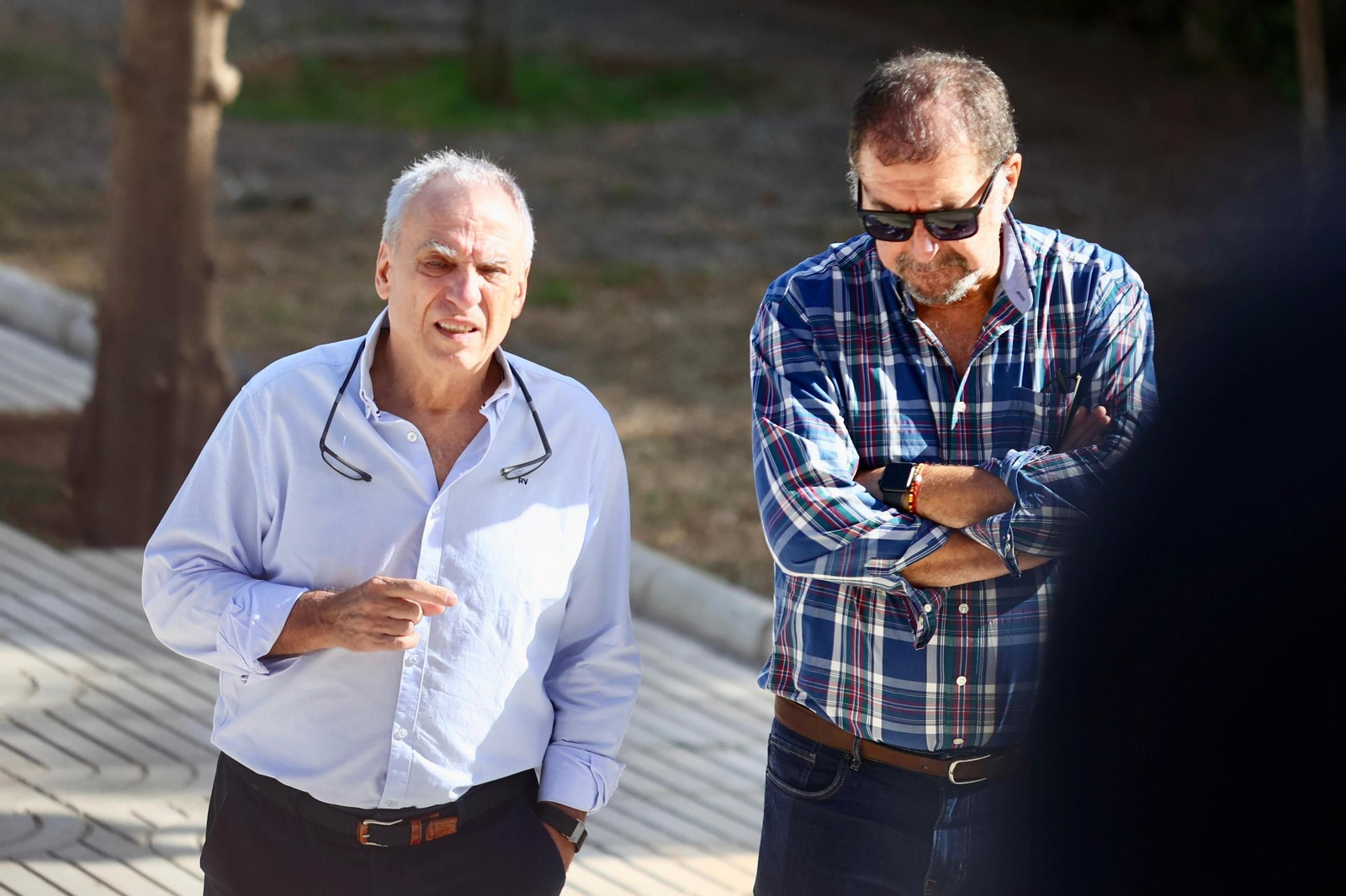 Último adiós a Fernando Puche en el cementerio de Málaga Último adiós a Fernando Puche en el cementerio de Málaga