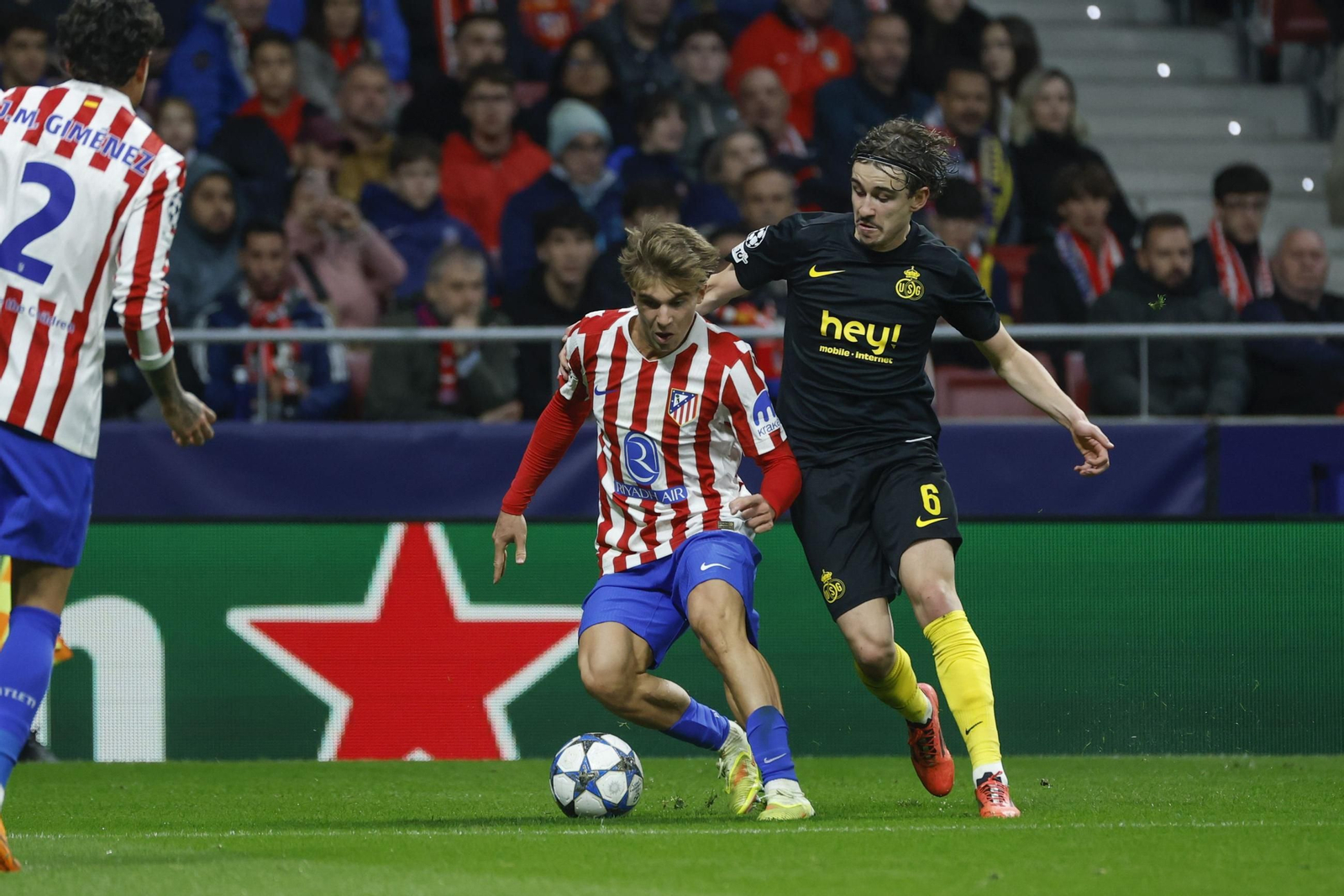 Las imágenes del Atlético de Madrid-Unión Saint-Gilloise