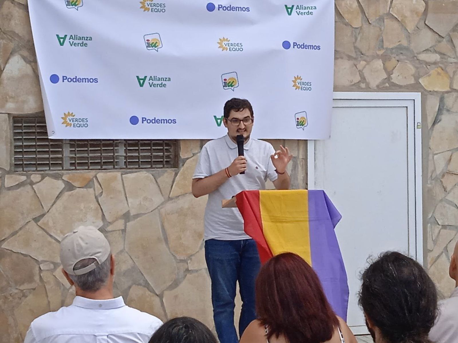 Alejandro Lorenzo es el portavoz de Podemos en el Ayuntamiento de Almería