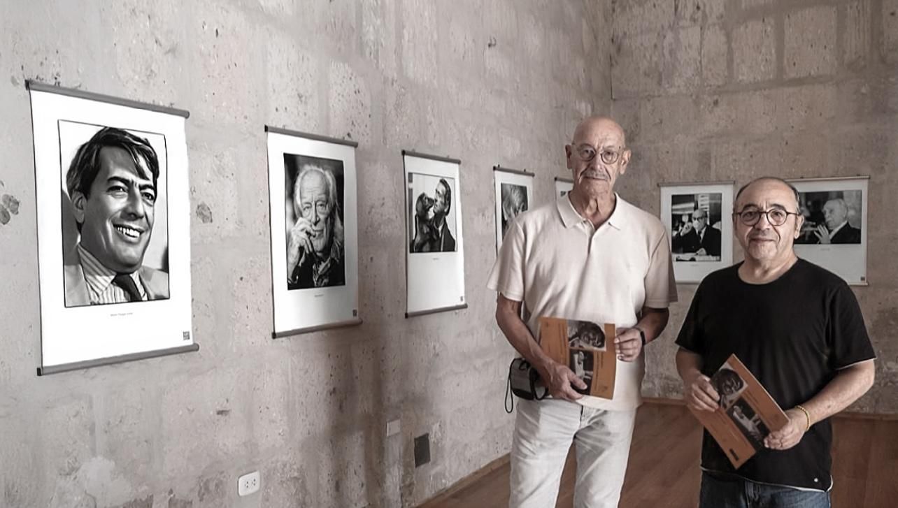 Exposición de Pablo Juliá y Kiki en Arequipa. Foto de Carmen Romero
