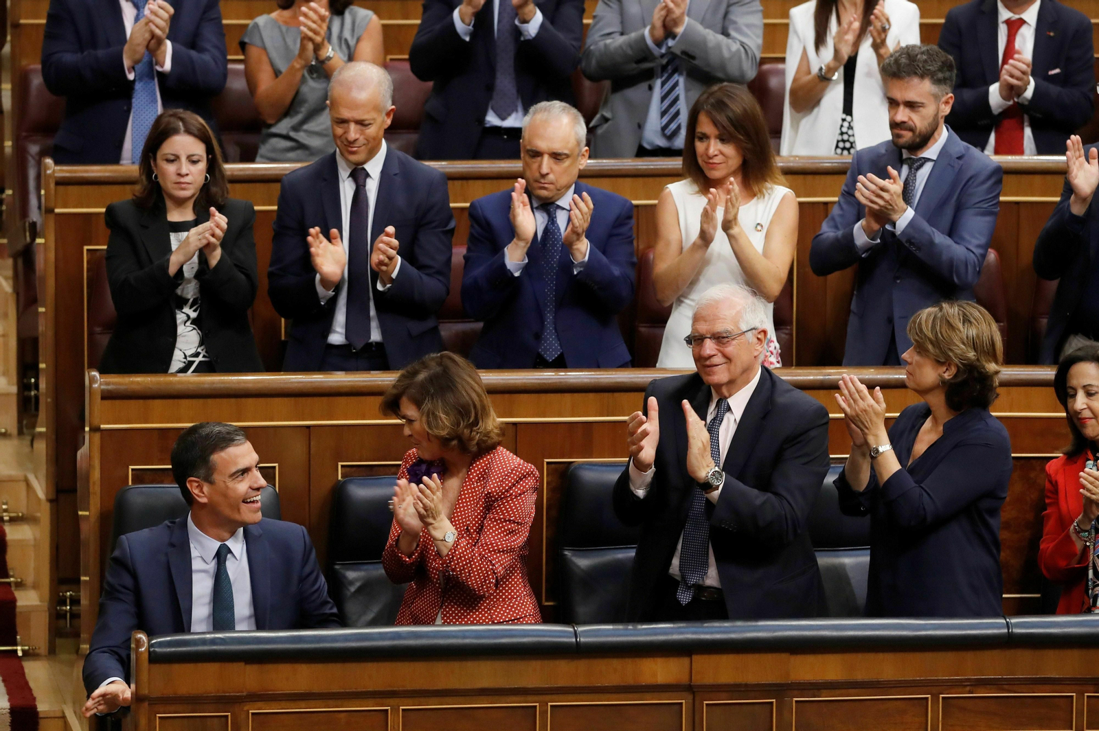 Las fotos de la investidura fallida de Pedro Sánchez