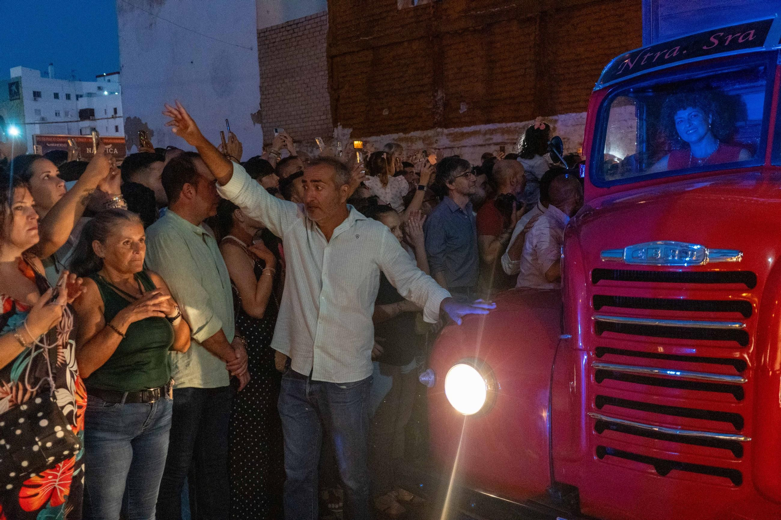 Magna Mariana Huelva 2025: Imágenes de la llegada de La Virgen de La Bella a la Iglesia de Nuestro Padre Jesús del Calvario